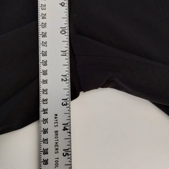 Joseph Ribkoff Casual Mid Rise Straight Leg Pants Black Size 8 - Picture 10 of 14